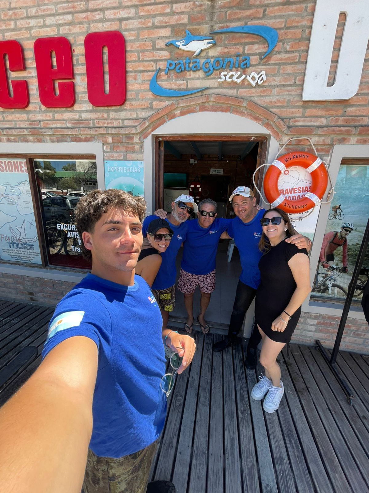 Equipo Patagonia Scuba